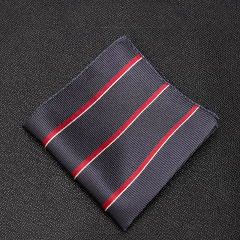 Men Pocket Square Suits Hanky Plaid Handkerchiefs Casual Suit