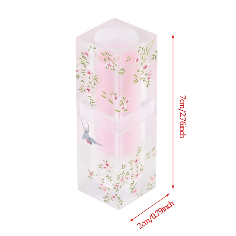 Small Square Lipstick Tube Empty Container Lip Balm Makeup Fresh Qme