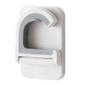 Self Adhesive Wall Mount Mop Broom Hanger Multi-purpose Hook Storage Rack Bathroom Kitchen Utility Room Cleaning Tool Organizer Qme 1PC