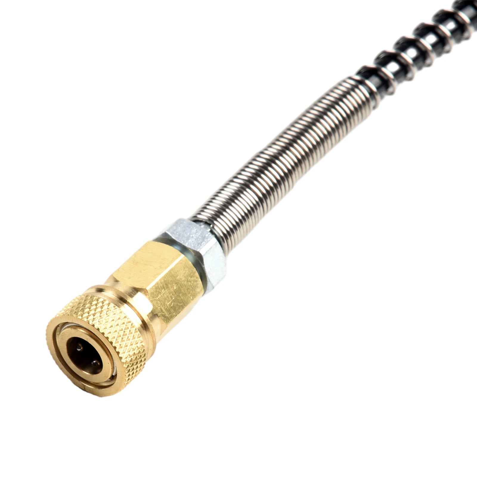 50cm 1.64ft M10×1 High Pressure Hose 63mpa Air Compressor Air Pump Filling Station Hose With Female Connector Pneumatic Parts Qme