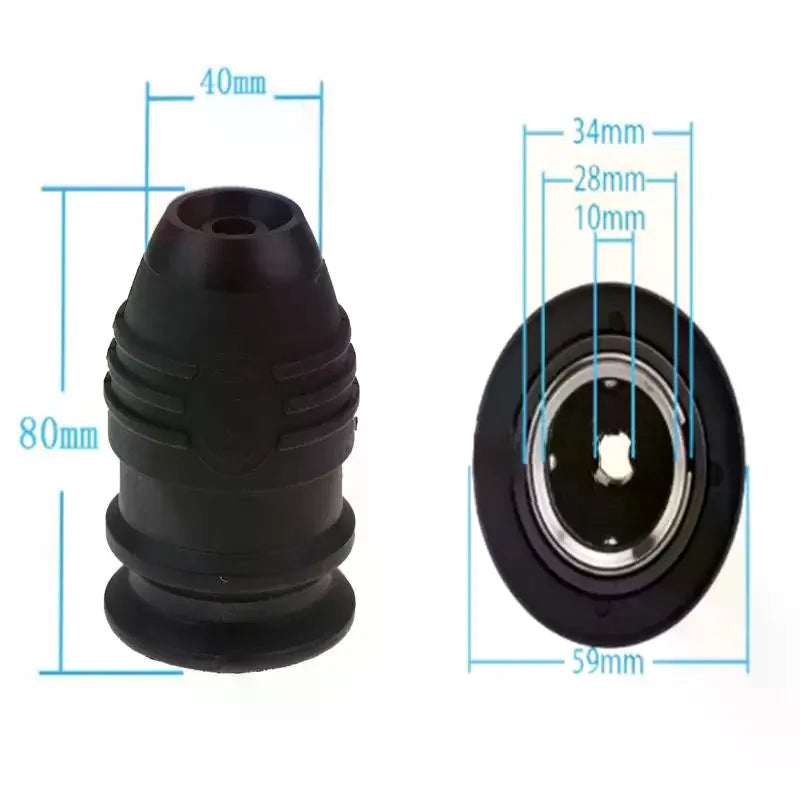 Drill Chuck Holder Tool Hammer Accessories For 16/30/35/40 Universal Suitable For Various Chuck Applications DIY Tool Hardware Qme