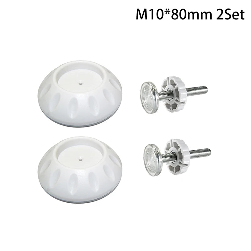 1Set White M8 M10 Baby Gate Spare Kit Pressure Fit Spindles Screw Bolts For Safety Gates Gate Accessories Bolts Qme A2