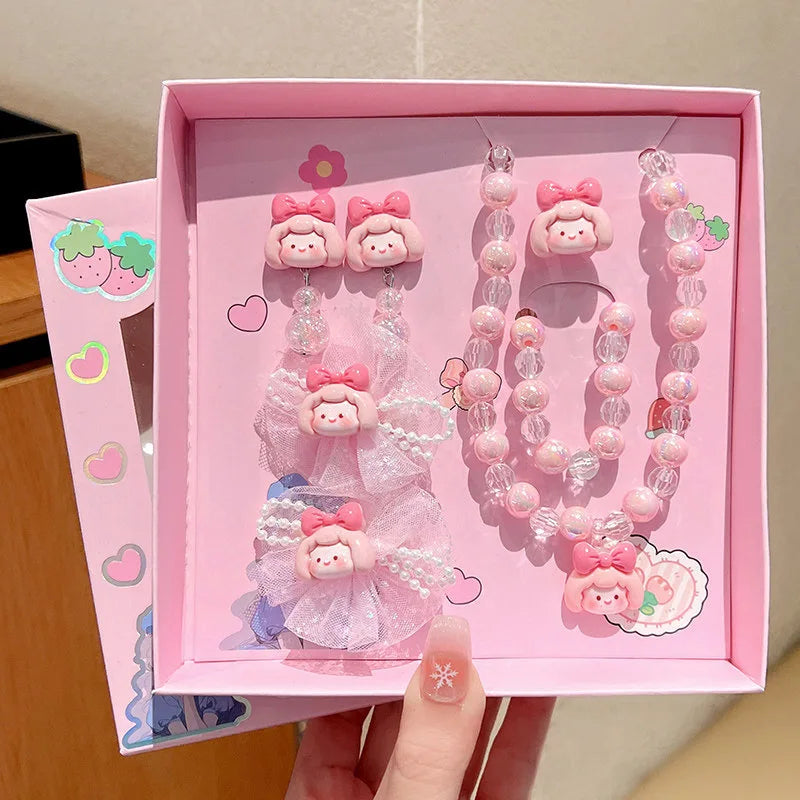 Hello Kitty Kuromi Cartoon-style Sweet Jewelry Student-style Qme 4