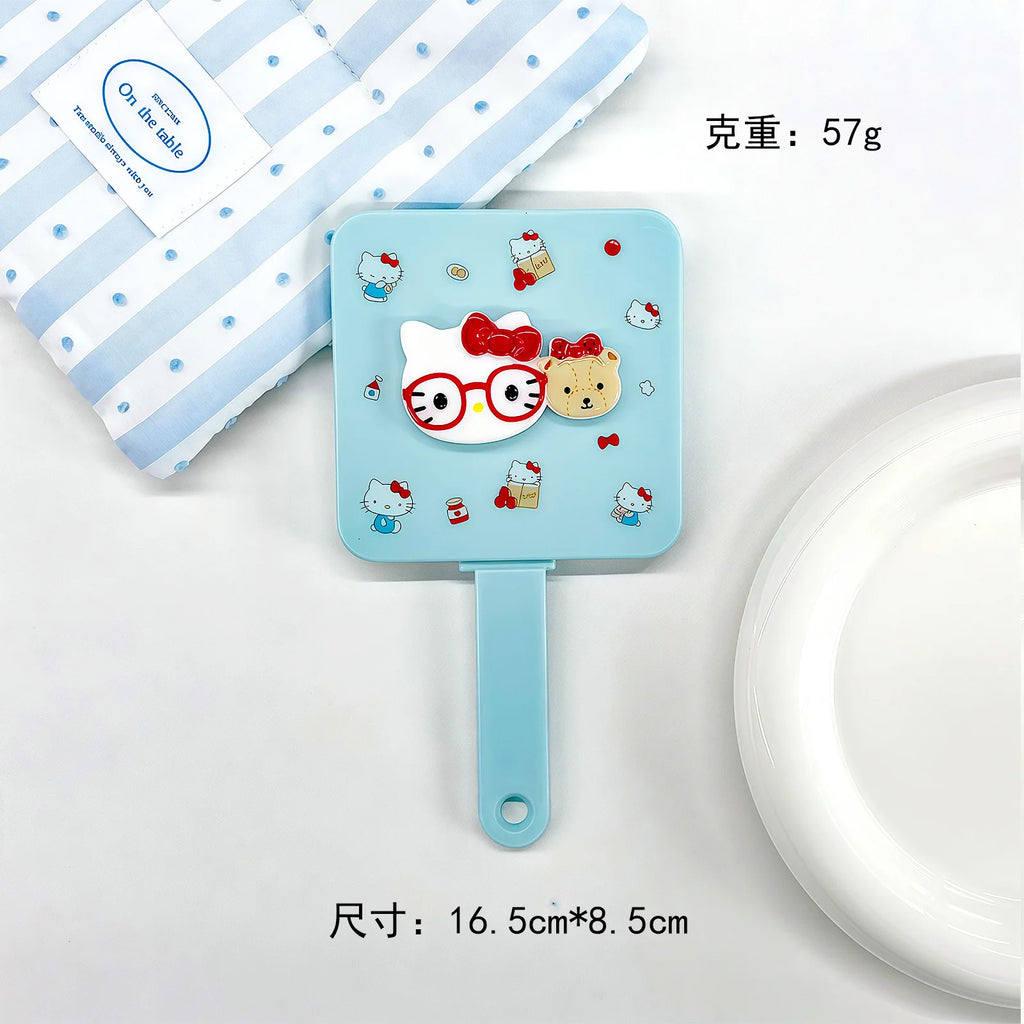 Hello Kitty High-Style Volumizing Air-Cushion Brush Openwork Ribbed Brush Massage Air-Cushion Brush Straightening Kit Qme 8