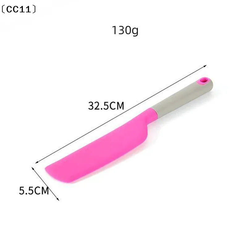 Large Silicone Spatula Heat Resistant Baking Tool Cake Cream Qme