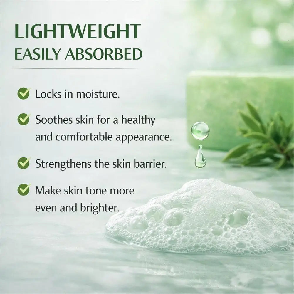Body Soap Bar Tea Tree Oil Deep Cleansing Hydrating Soothing Dry Skin Qme