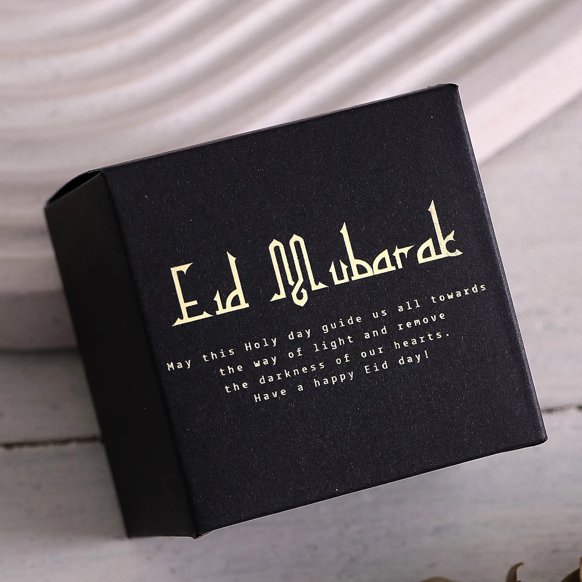 10Pack Eid Mubarak Gift Boxes, Perfect for Candies, Chocolates and Small Gifts, Ramadan Gift Boxes Islamic Muslim Festival Happy Qme Black-1 0 Pcs Other Other
