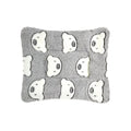 Rabbit guinea pig bed soft rabbit pad warm pad, small animal winter bed sleeping pad, suitable for indoor pet pads Qme GRAY