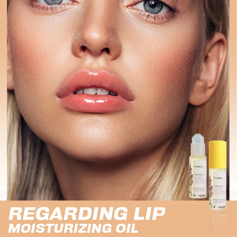 Plant Essence Moisturizing Lip Oil Soft Nourishing Lips Natural Qme