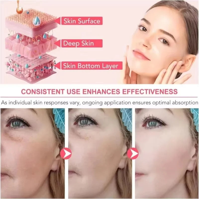 100g Jelly Face Cream Collagen Soft SPA Nourishing Moisturize Face Shrinks Pores Remove Comedones Jelly Essence Korean Skin Care Qme