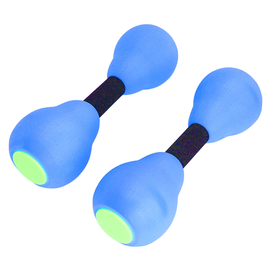 Aquatic Dumbbells Women Aquatic Dumbbells Floating Muscle Building Quickly Drying Water Weights for Fitness Blue Water Dumbbells Qme