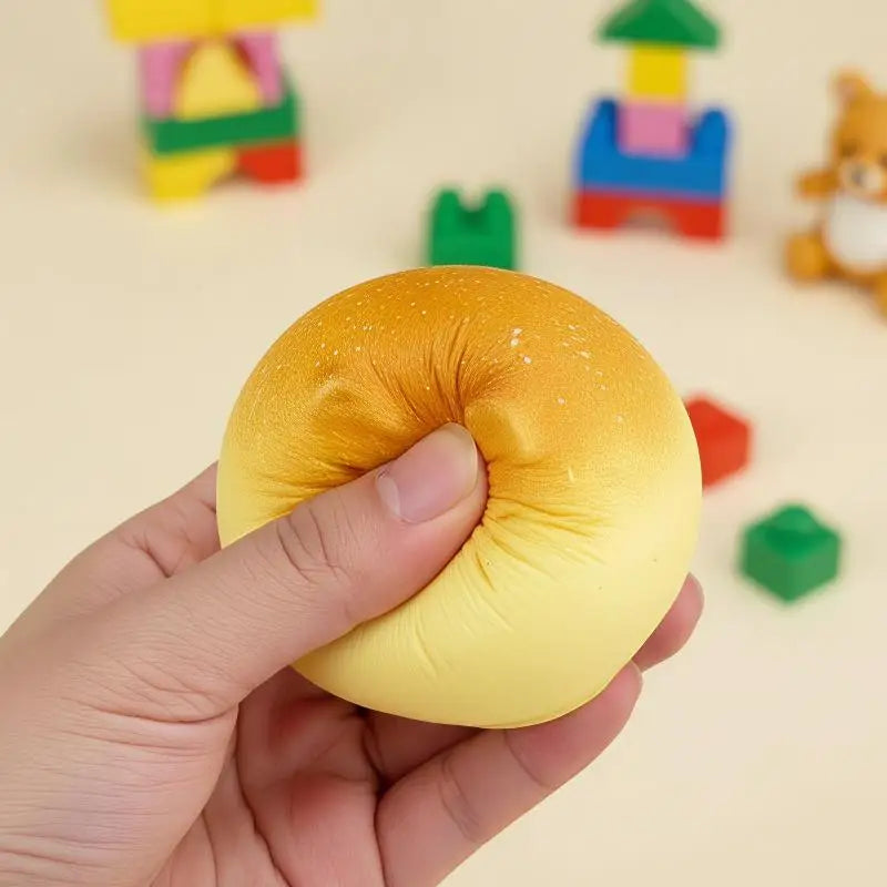 Slow Rising Cute Cat Bread Squeeze Toy Simulation Food Stress Relief Qme