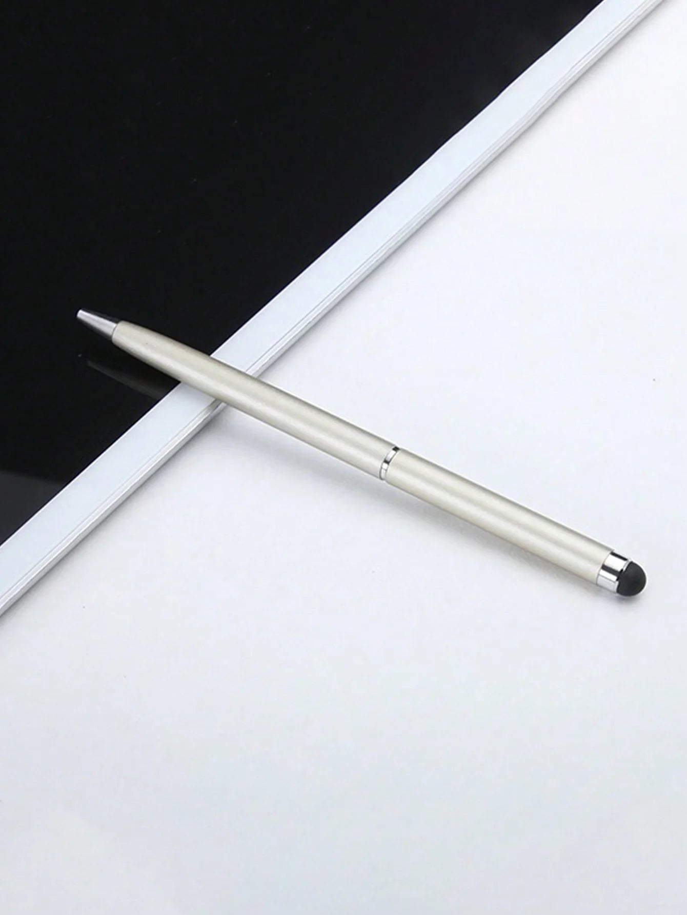 2 Touch Pens Dual-purpose Capacitive Stylus Ballpoint Pen Qme