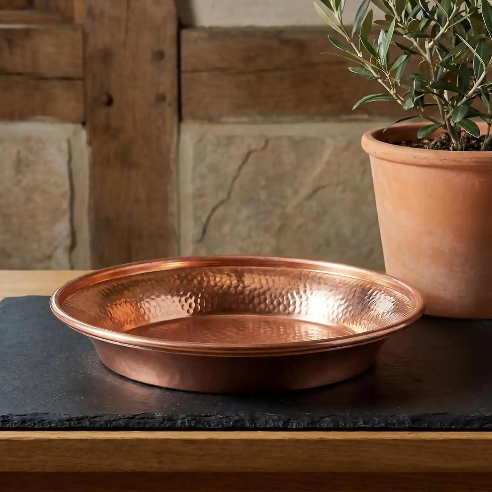 Metal Cat Bowl Non-slip Round Textured Wide Opening Dog Dish Food Qme
