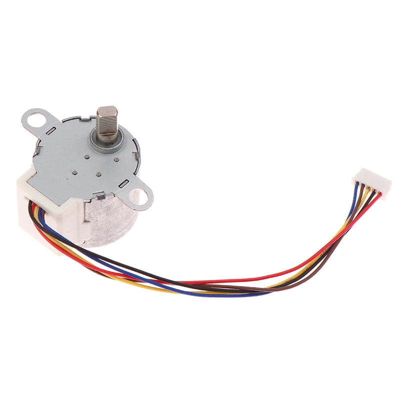 1Pc Motor 24BYJ48 DC 5V Deceleration Stepper Motor 4-phase 5-wire Wireless Camera Monitor. Qme