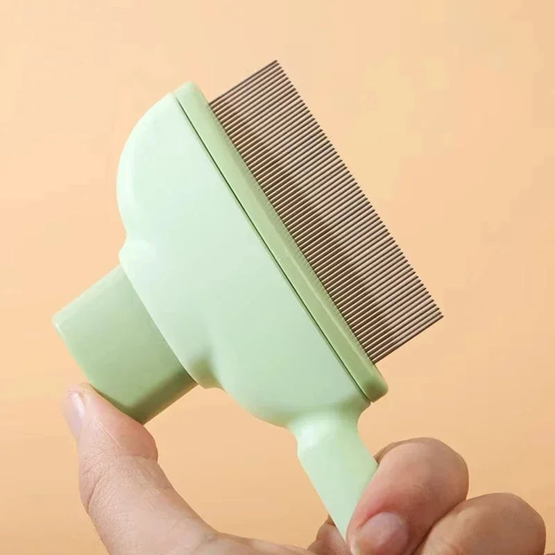 Cat Comb Knot Removal Floating Hair Artifact Long Hair Cat Comb Pet Self Cleaning Comb Row Comb Dog Comb Special Qme