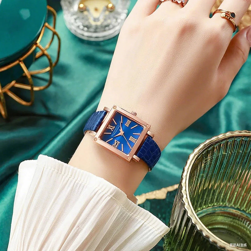 Women's Luxury Quartz Watch Roman Digital Dial Clock Women's Watch Casual Watch Jewelry Qme