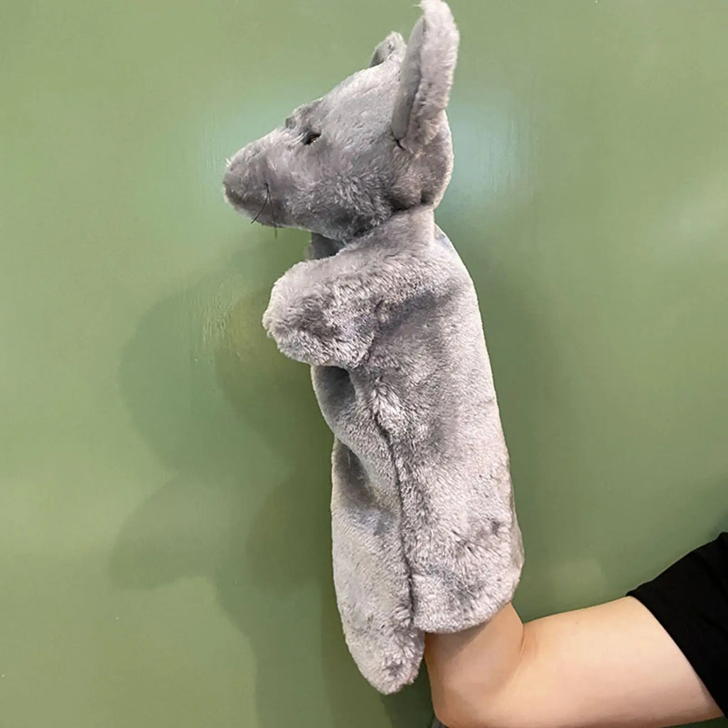 Cat Puppet Wrestler Interactive Wrestling Toy Pet Kitten Hand Doll Qme
