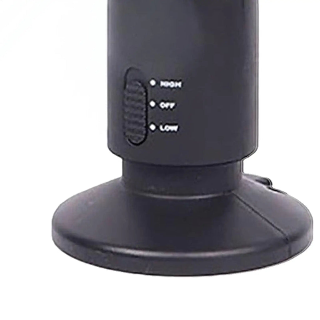 Bladeless Fan Powerful Low Noise Space Saving Blower Plug-in Tower Qme