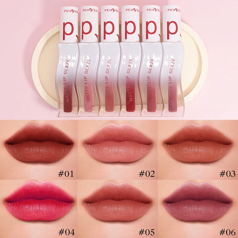 Long Lasting Moisturizing Matte Lipstick Waterproof Sweat Proof Non Qme