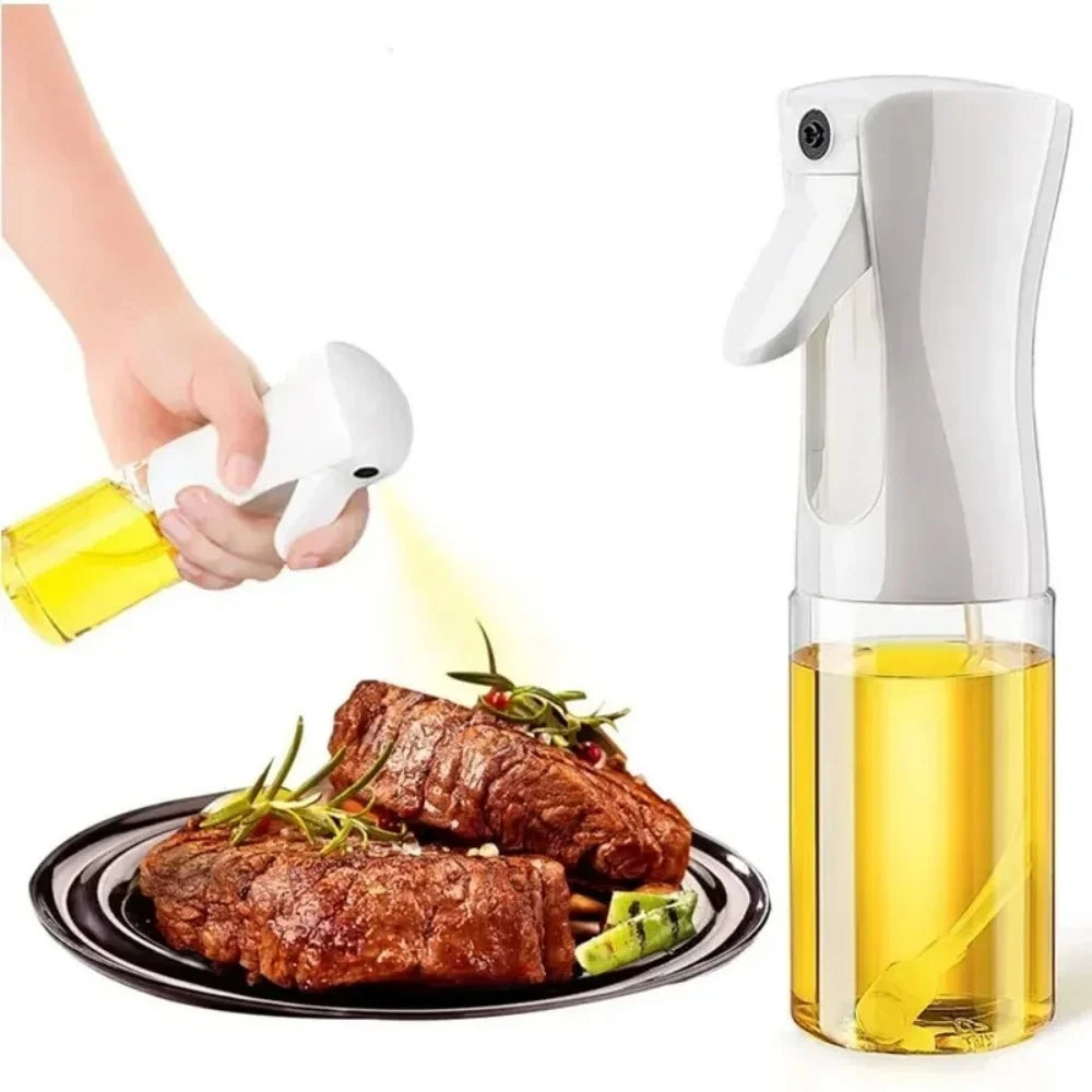 1pc 200/300/500ml Kitchen Oils Sprayer Oil Spray Spray Oil Sprayer Household Edible Olive Atomized Misty Oil Tank Air Fryer Qme