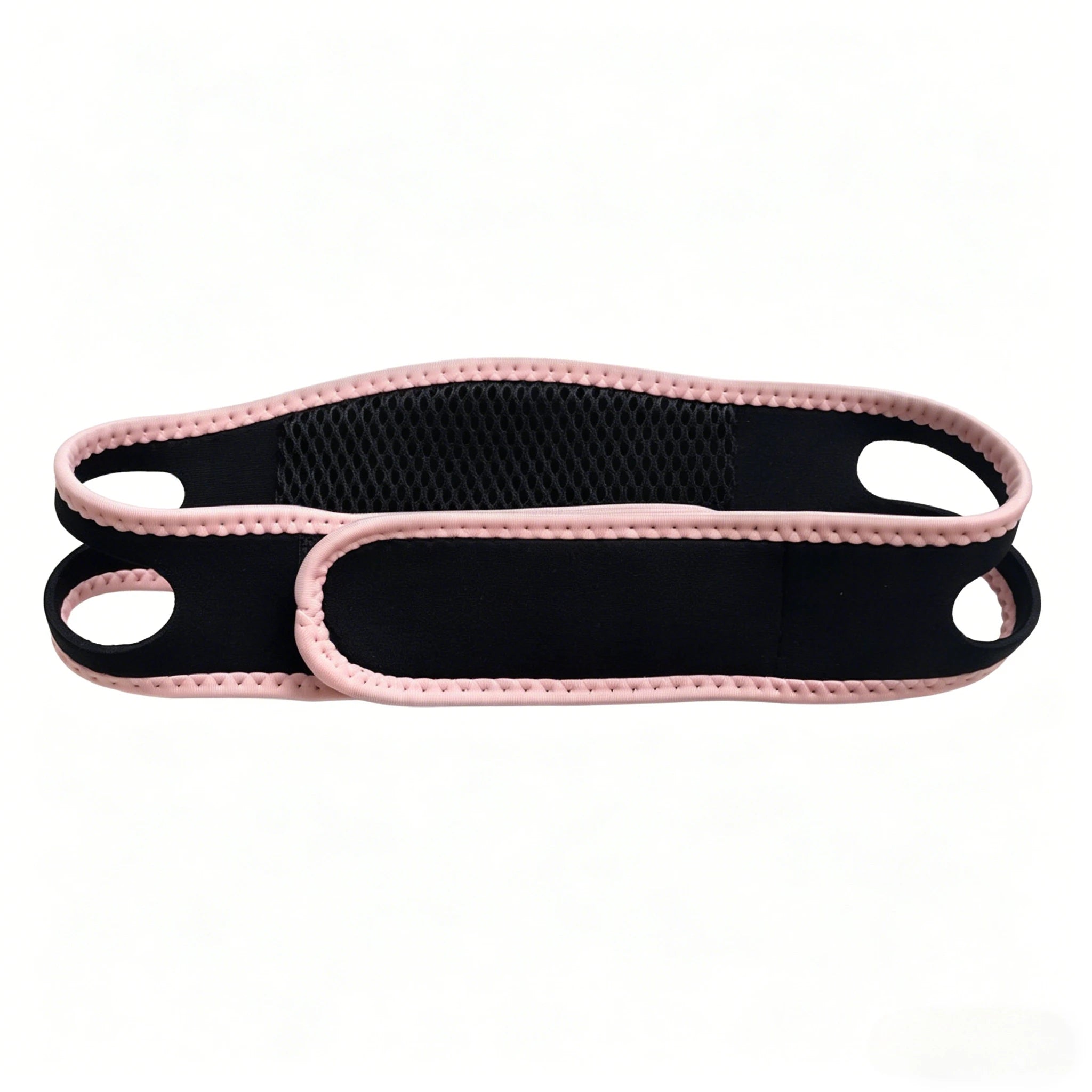 Adjustable Anti-snoring Belt Chin Support Facial Lifting Stretching Qme Pink