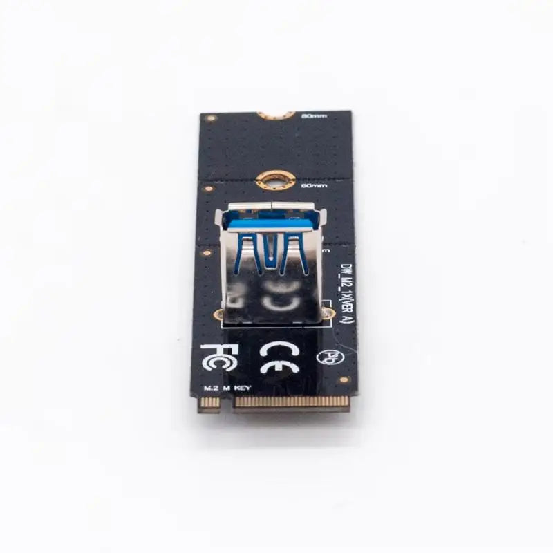 NGFF M2 PCI E X16 Slot Riser Card Adapter Mining Expansion Easy Qme Default Title