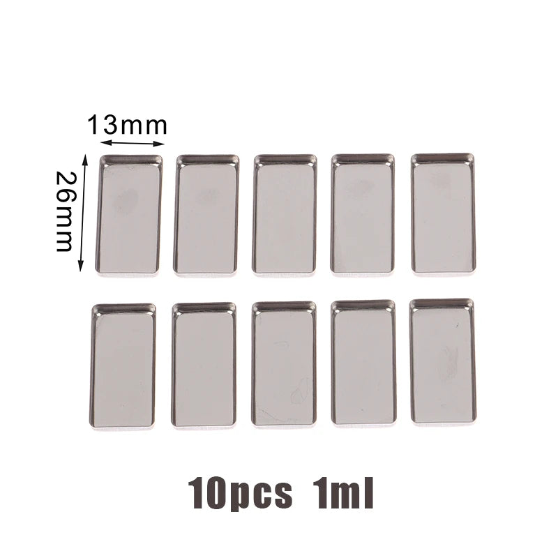 Watercolor Box Packaging Grid Travel Magnetic Aluminum Palette Qme 10pcs 1326mm China Mainland