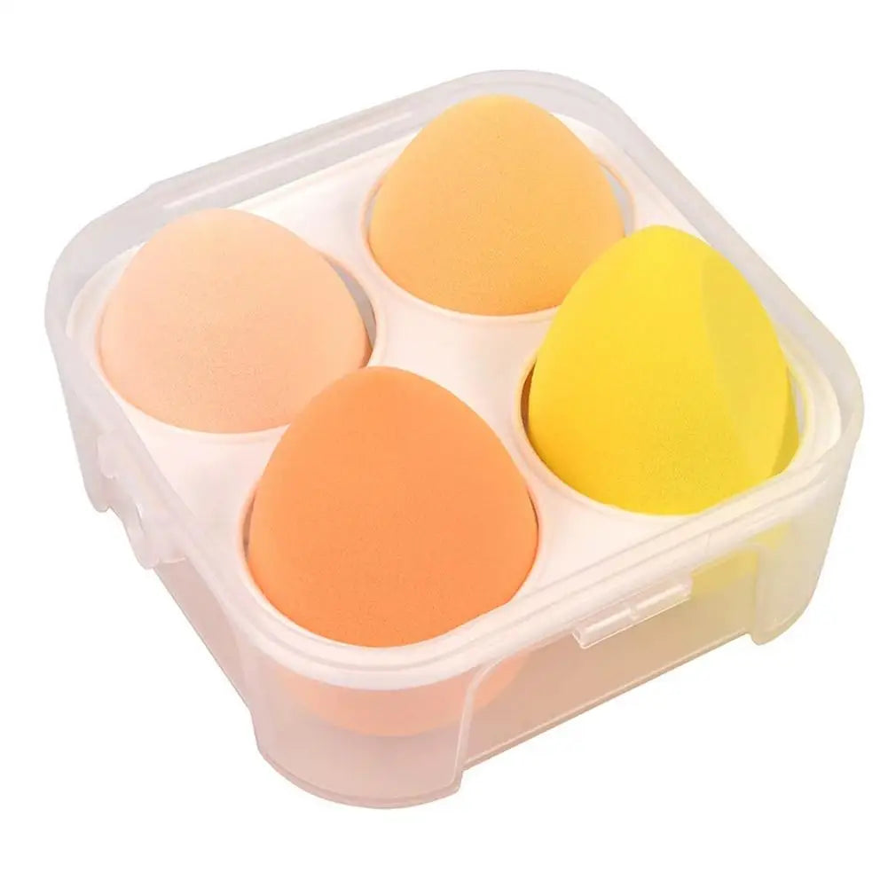 4pcs/set Color Mixing Beauty Egg Beauty Sponge Makeup SpongeMakeup Tools Foundation Make-up Facial Makeup Tools Makeup Qme A CN