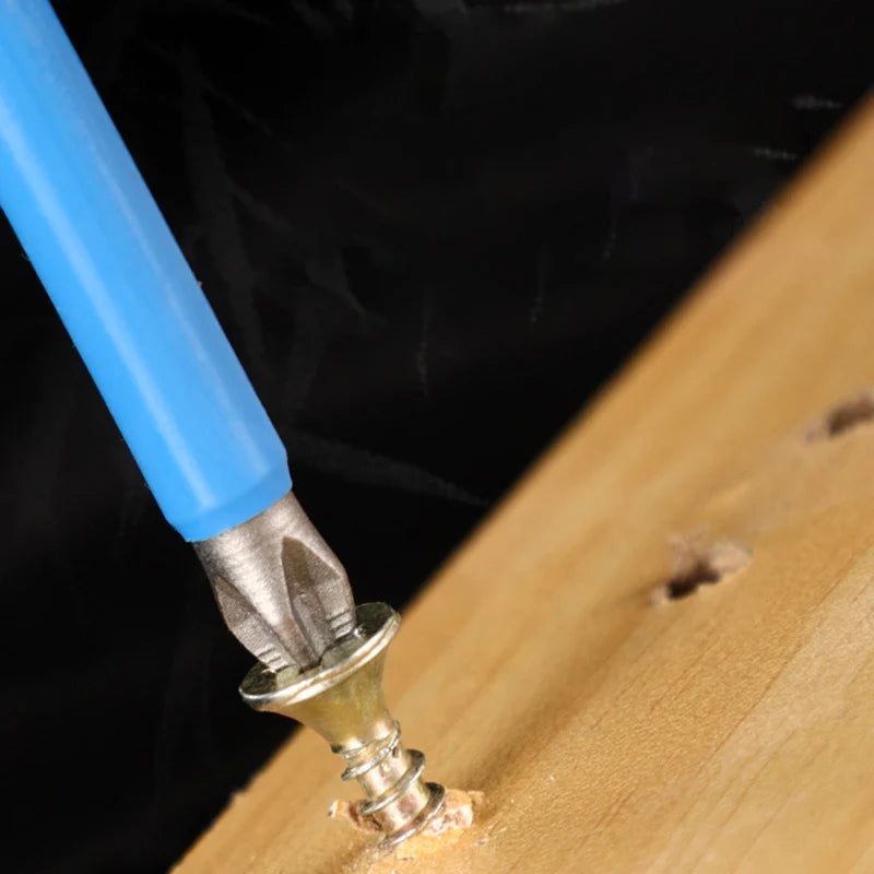 Non-slip Wear-resistant Screwdriver Strong Magnetic Hardness Long Qme