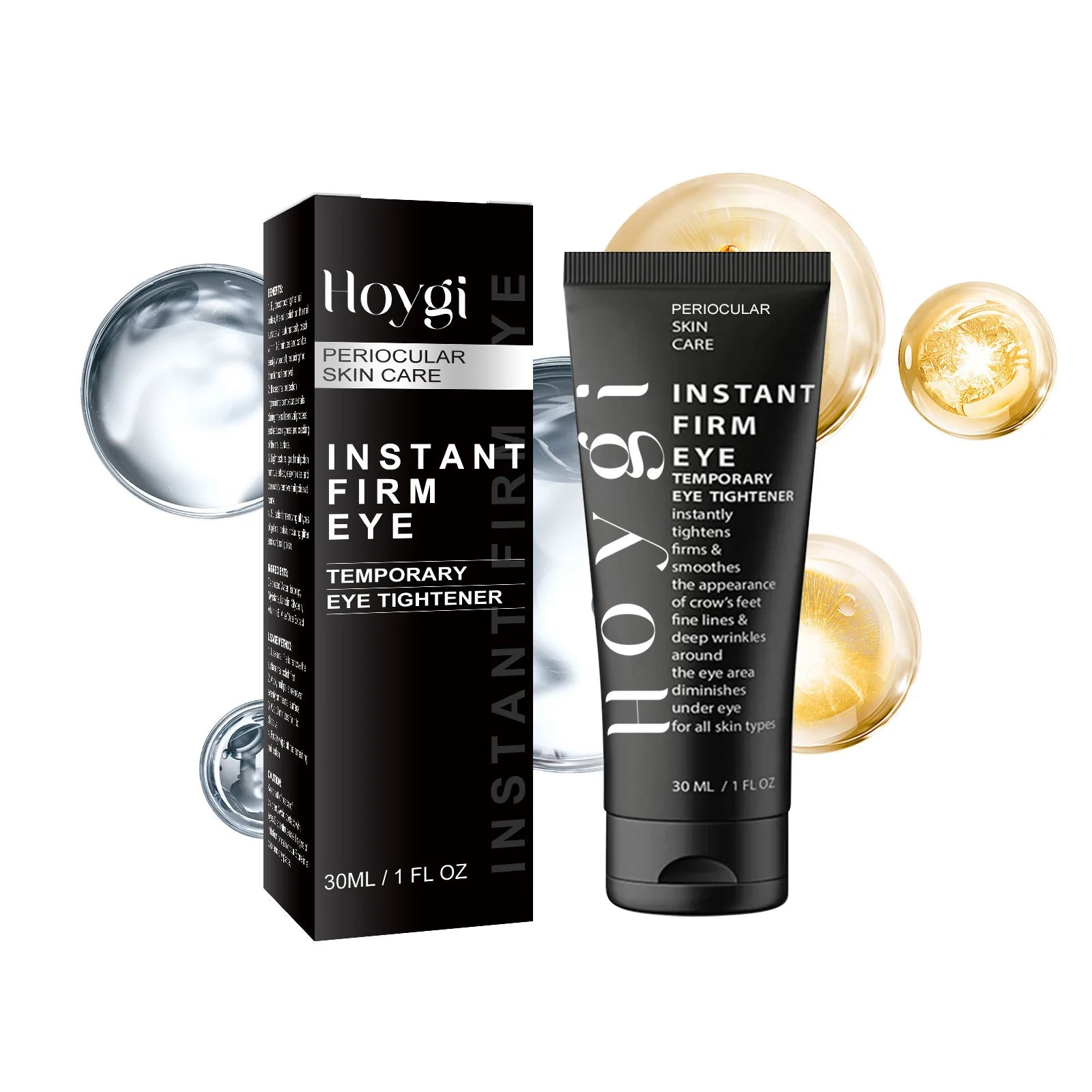 Instant Firm Eye Cream Under Eye Tightening Treatment for Fine Lines Dark Circles & Puffiness Smoothing Lifting Skincare Product Qme 1pc