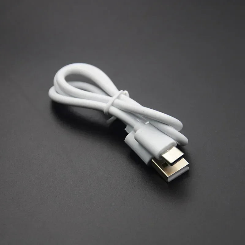 Type-c Charging Cable Usb Mobile Power Charging Treasure Typec V8 Android Micro Short Line 30cm Qme
