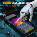 A02F-Thermal Imaging Camera Multimeter 320X 320 Resolution 25Hz Infrared Thermal Camera 15 Thermal Palettes -Ranging Tester Qme As Shown NONE