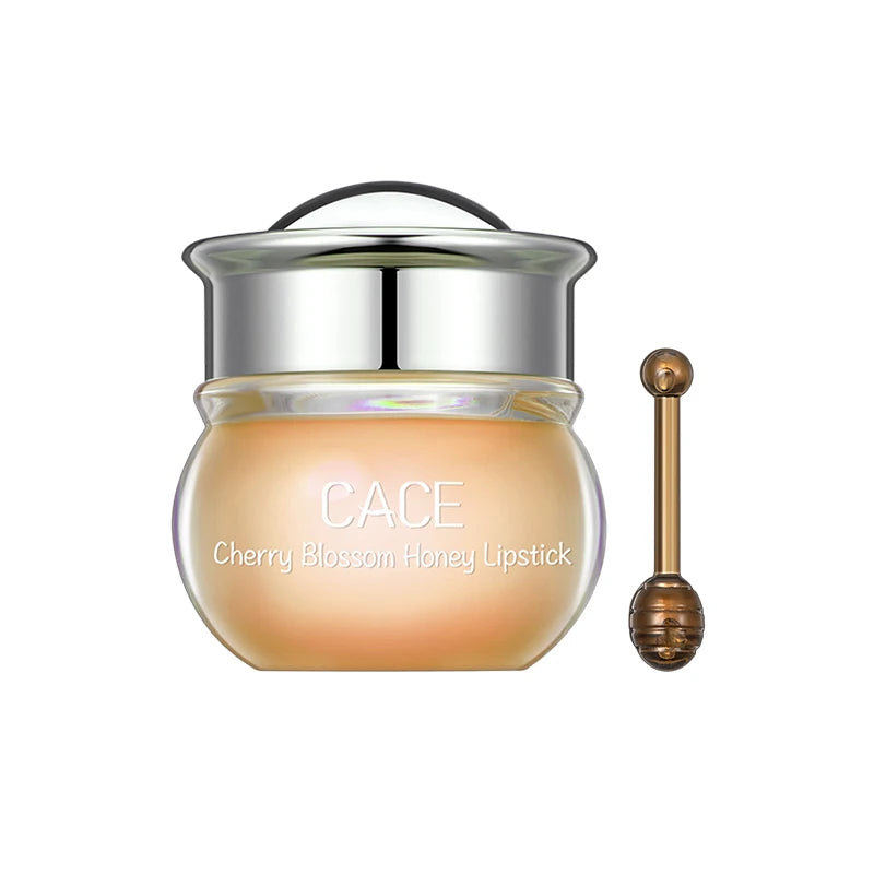 CACE Lovely Honey Cherry Lip Oil Nourishing Lip Balm Long Lasting Moisturizing Clear Lip Oil Lip Gloss Lip Care Beauty Makeup Qme 02