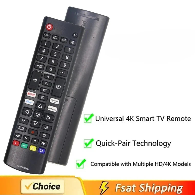 NEW AKB76037601 Remote Control Fit For LG SMART TV 43UK6300PUE 32LK610BPUA 49UK6300PUE 55UK6300PUE Replacement Controller Qme