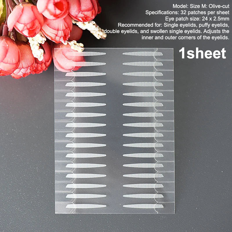 Sheet Double Eyelid Tape Invisible Waterproof Adhesive Long-lasting Qme M2