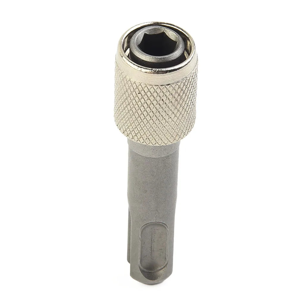 SDS Socket Adapter 1 4 Hex Shank Screwdriver Holder Drill Bits Qme