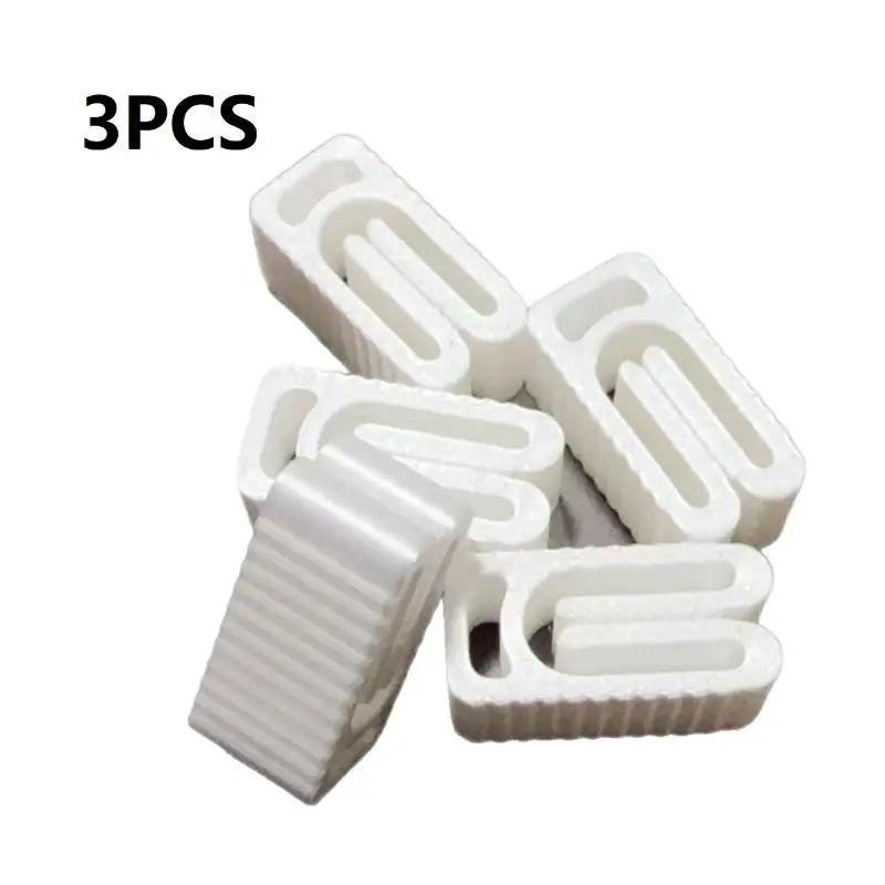 Colorful Snack Bag Clips Portable Multifunctional Food Sealing Qme White