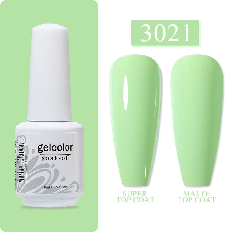 Arte Clavo Art Nails Varnish Base Coat Gel Nail Polish UV LED Lamp