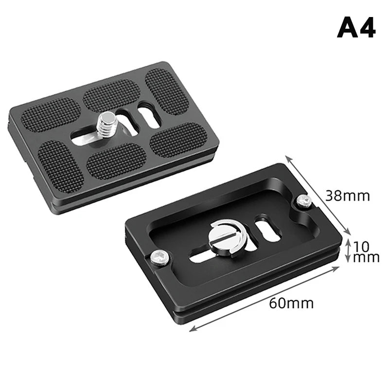 1 4 Screw Tripod Quick Release Adapter Aluminum Alloy Designed Qme A4