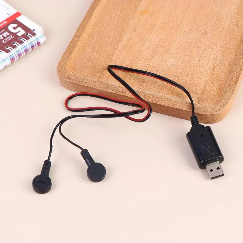 Universal Magnetic Lithium Battery Charging Cable 3 7V 4 2V Flexible Qme