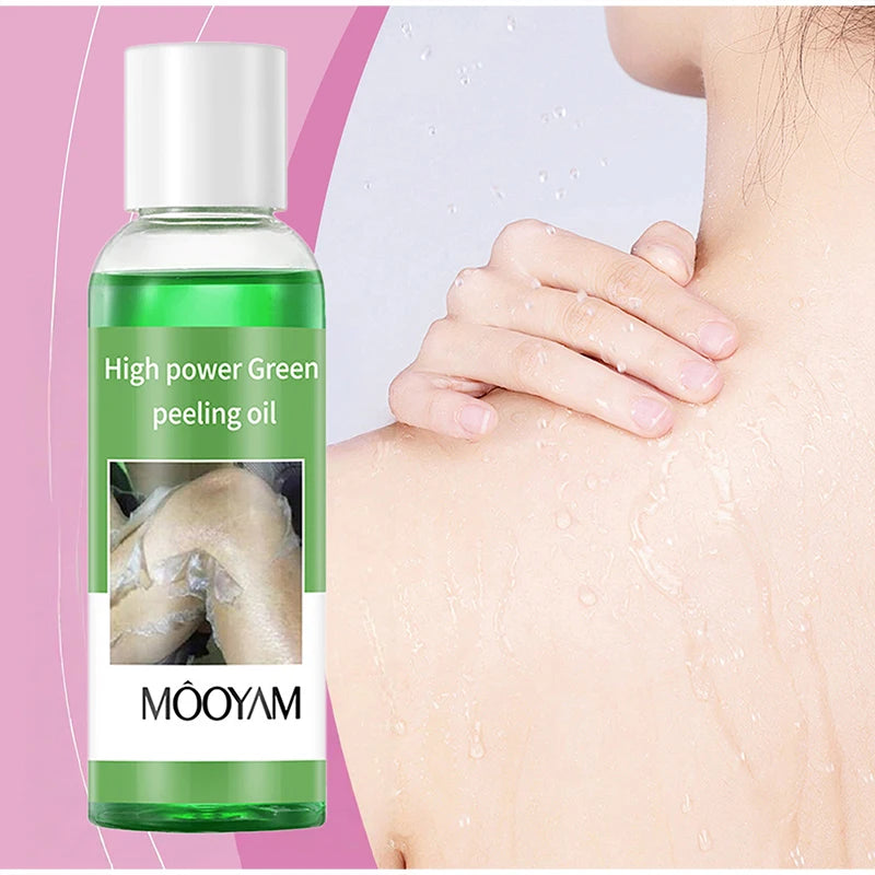 Salicylic Acid Peel-off Exfoliating Oil Removes Dead Skin Face Body Qme