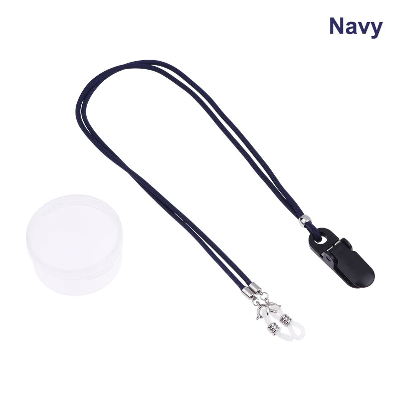 Hearing Aid Anti-lost Lanyard Safety Behind Ear Aids Accessory Qme Navy