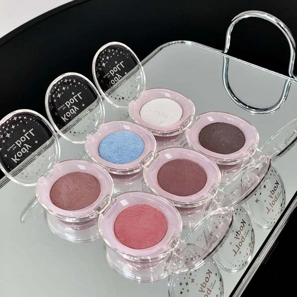 3D Color-glowing High-gloss Hightliter Powder Glitter Pearlescent Qme