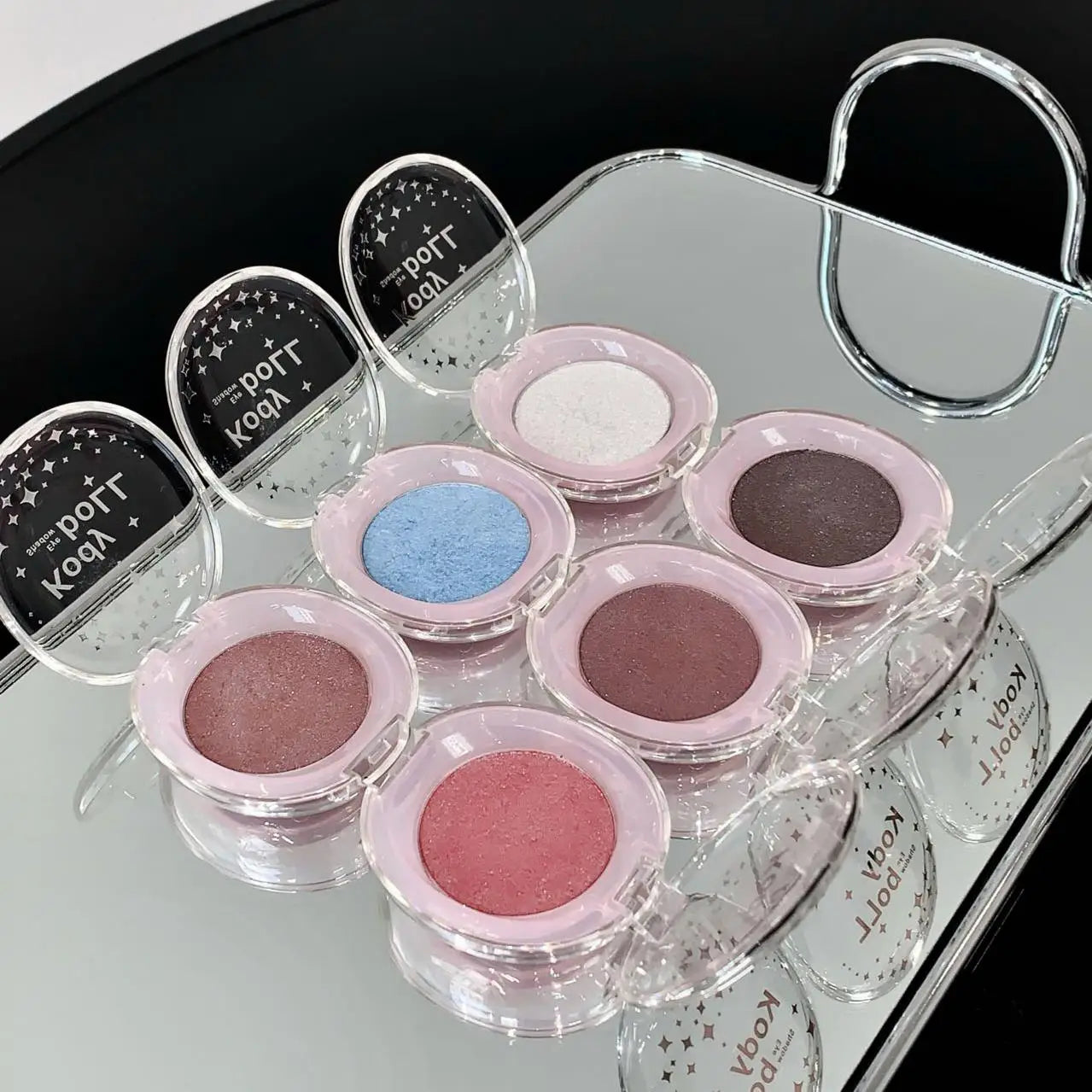 3D Color-glowing High-gloss Hightliter Powder Glitter Pearlescent Qme
