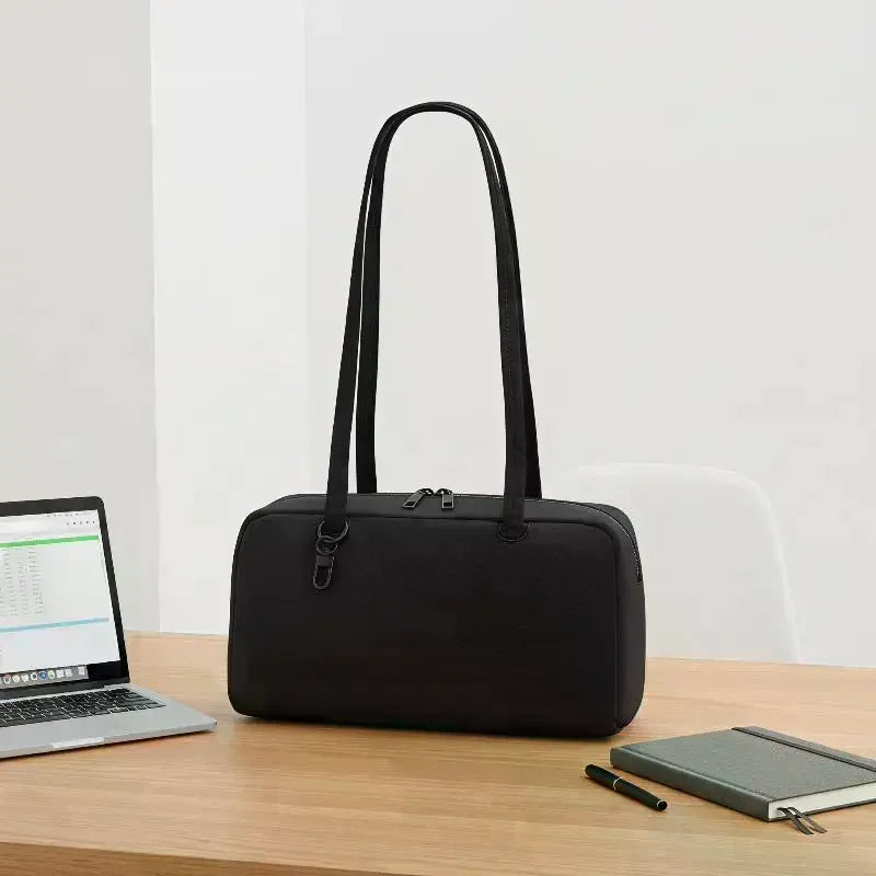 Minimalist Nylon Shoulder Handbag With Large Capacity Tote Bag For Women Daily Commute Shopping Outings Girl Gifts Qme