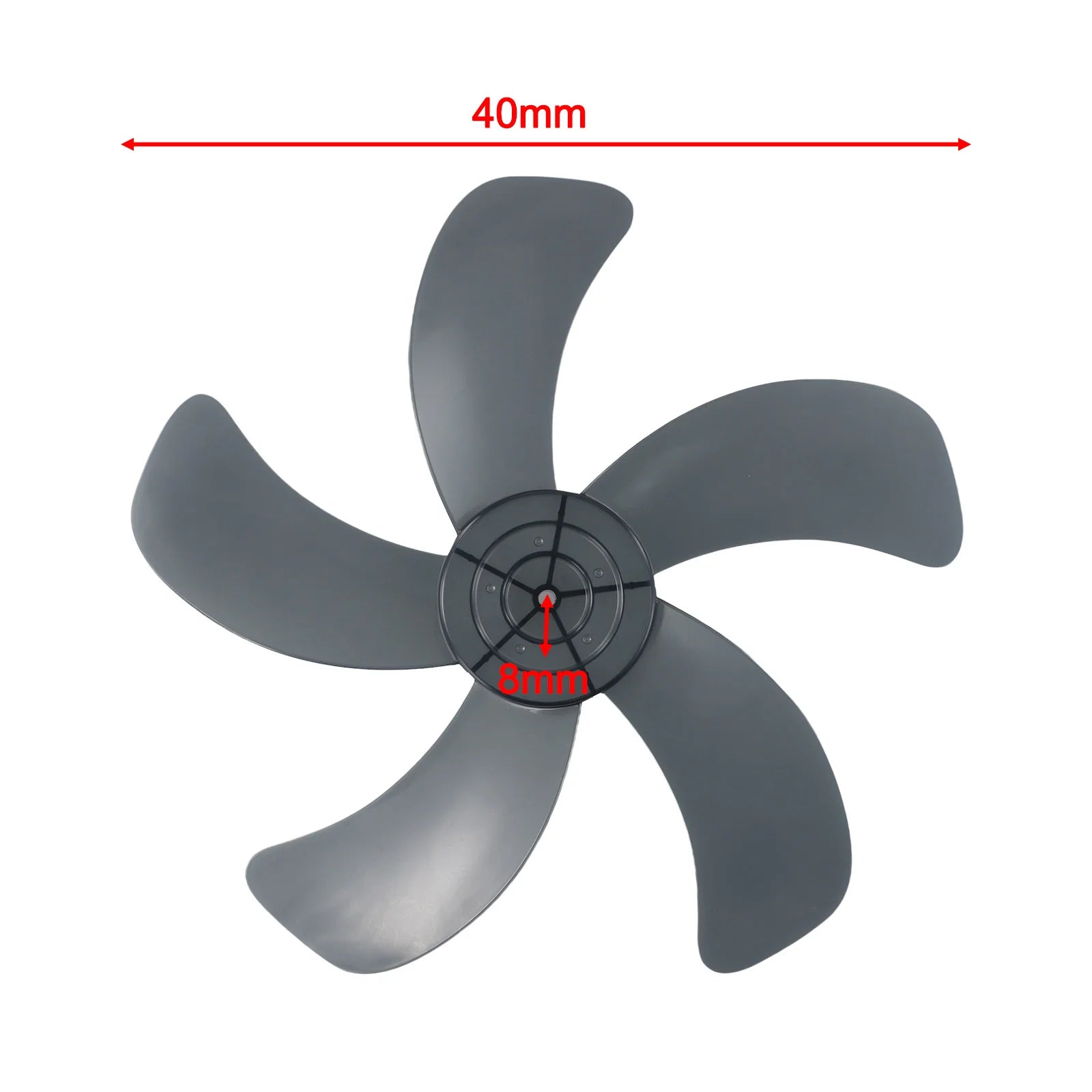 Household Fan Blade Five Leaves Nut Cover Fit Pedestal Accessories Qme