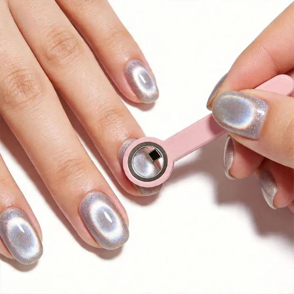 Ring-shaped Cat Eye Magnet Nails Circle Effect Nail Multifunction Qme