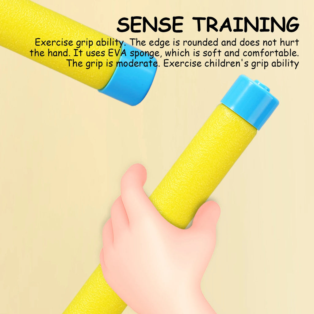 Reflex Challenge Game Drop the Stick Game Interactive Hand Eye Coordination Training Toy Educational Activity 3 Adjustable speed Qme