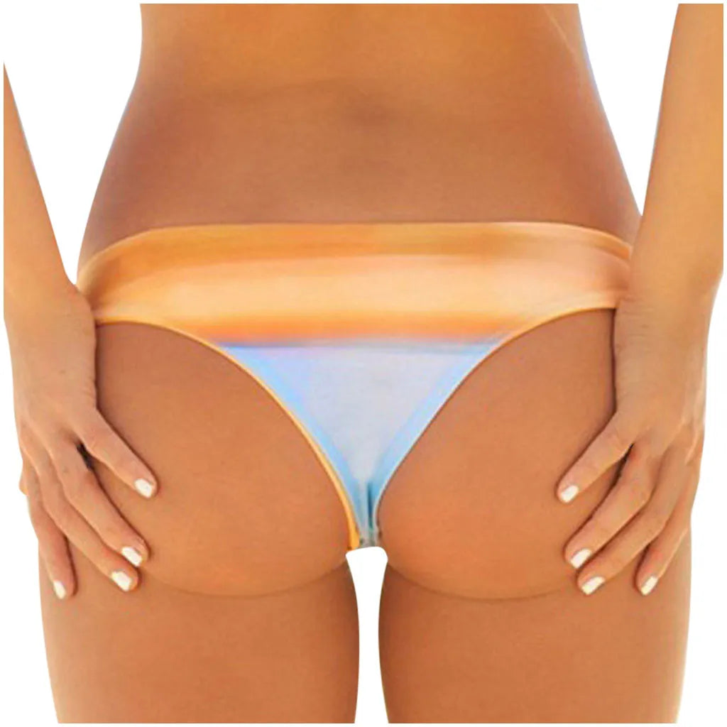 Newest Sexy Woman Bikini Printed Bathing Beach Wear Swimming Bikini Classic Cut Bottoms Biquini Swim Short Ladies Swimsuit Qme